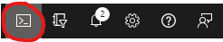 Azure Cloud Shell icon
